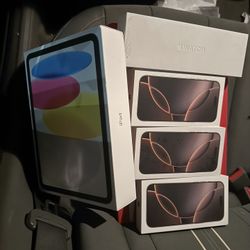 Brand New Sealed 16 Pro max iPad Rare Watch 