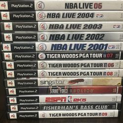 🎮 PlayStation 2 Sports Games Lot – $9/EA (See Description)  . . . . . . . . . . . . . . . . . . . . . . . . . . . . . . . . . . . . . . . . . . . . .