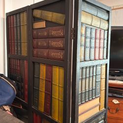 A Fake Book Case Wall Seperator