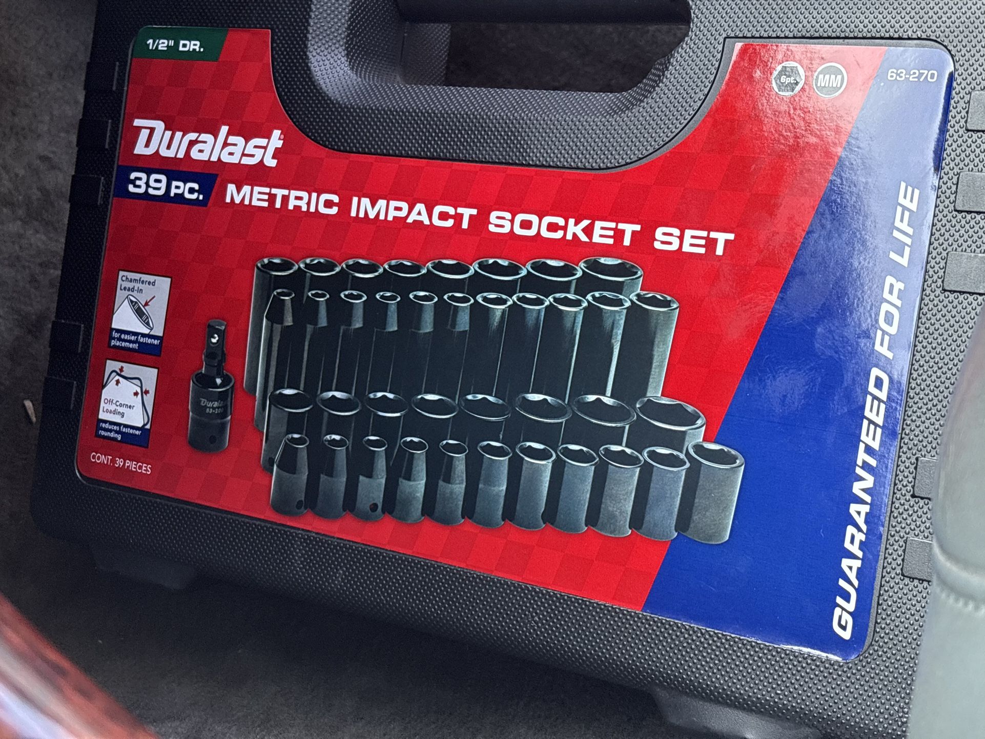 Duralast metricimoact socket Set
