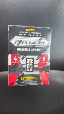 2026 Panini Prizm FIFA World Cup Red Blaster Box Factory Sealed