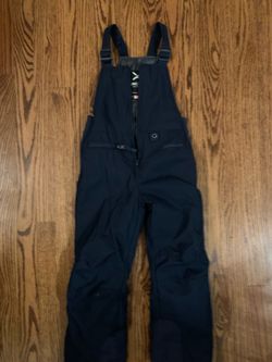 XS Navy blue overall snow pants