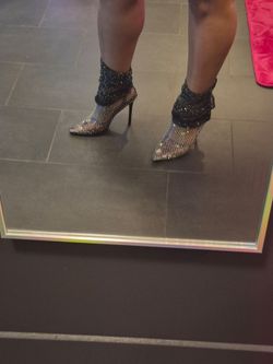 Rhinestone High Heels