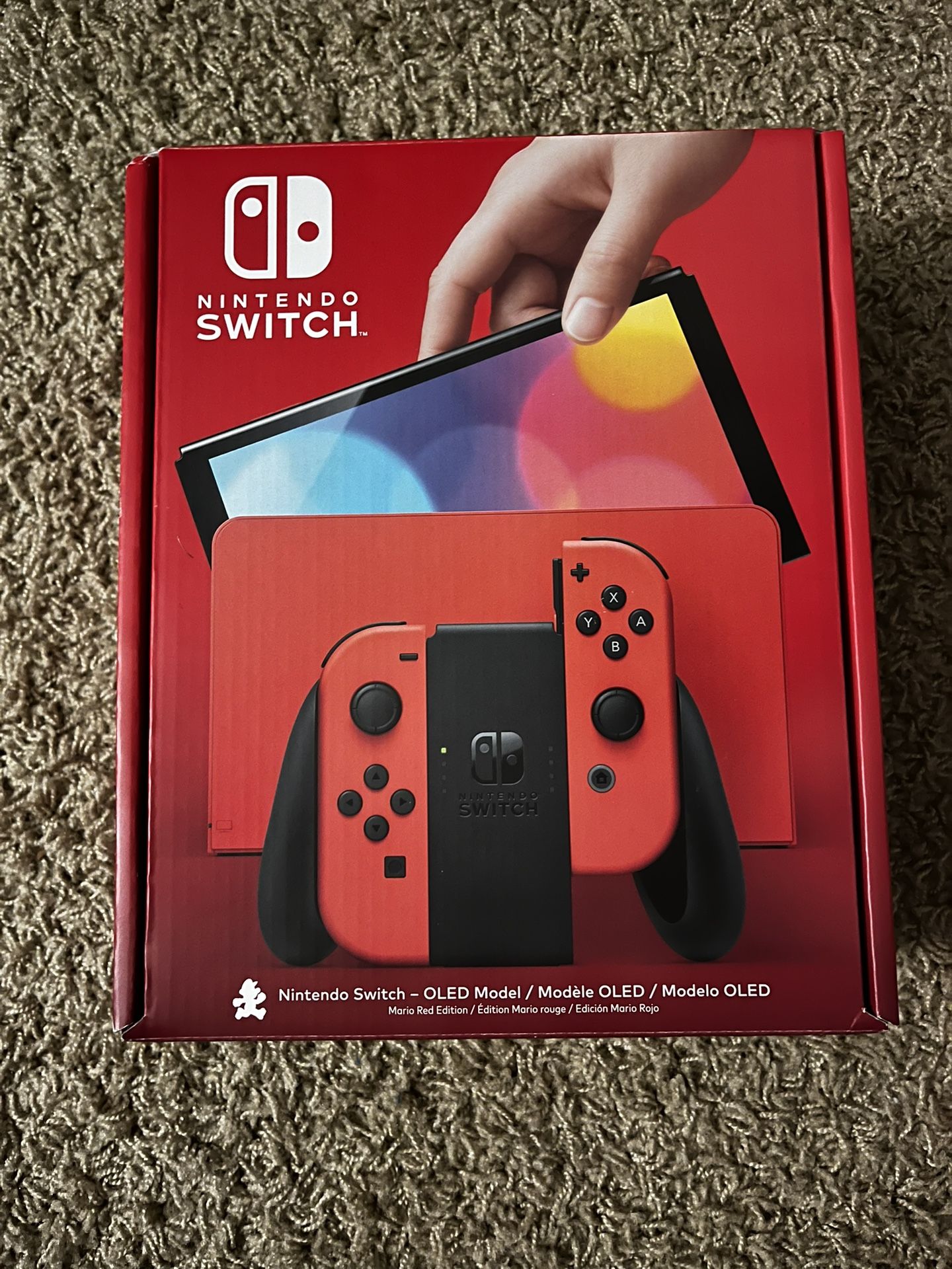 OLED Nintendo Switch Mario Edition