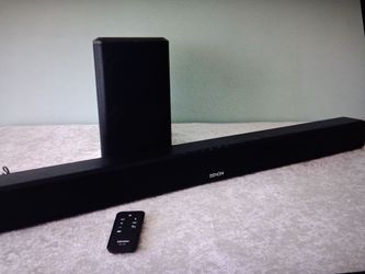 Denon Subwoofer and Soundbar system 175 Watt DHT S514 includes remote