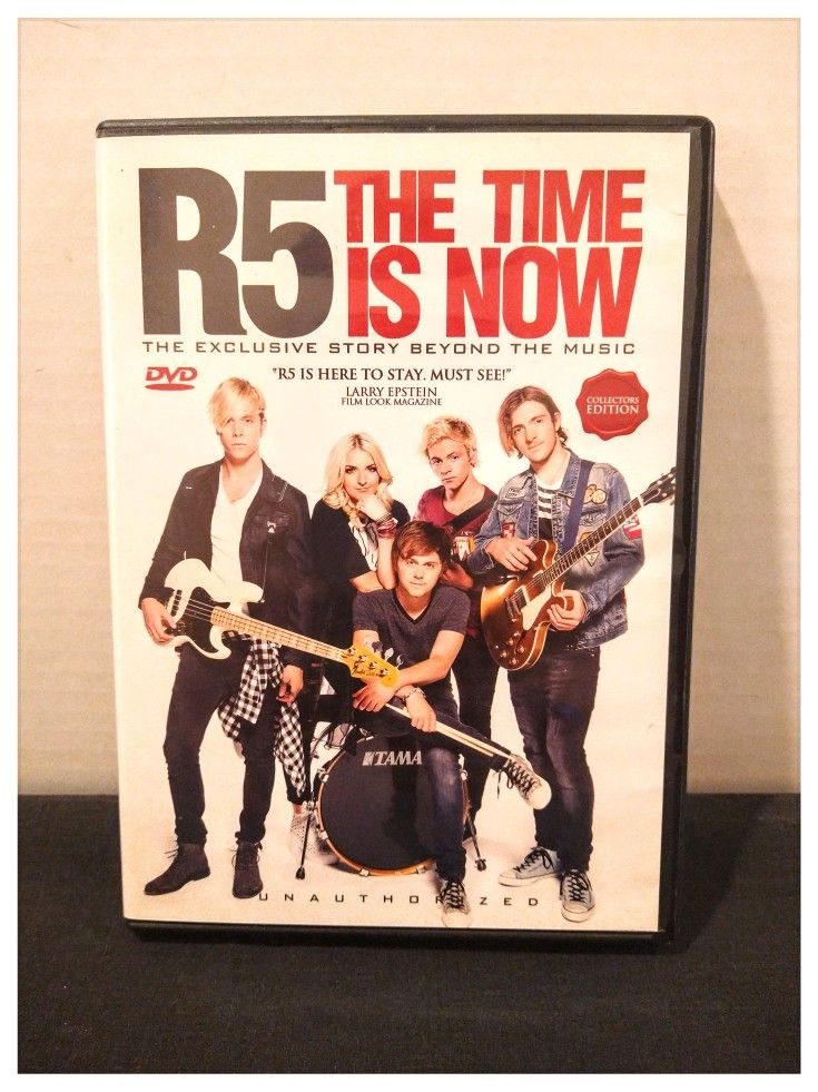 'R5 ~ The Time Is Now' Collectors Edition ~   DVD