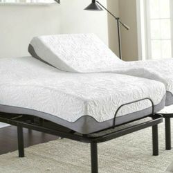 King Memory Foam Mattress & Adjustable Base Clearance!! Upfront from