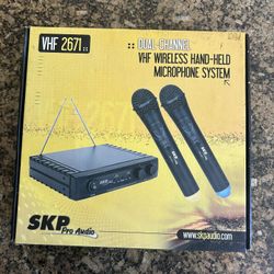 skp pro audio vhf 2671 Never Used 