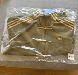 Adidas CTT 3.1 Chinese Track Jacket KT3847-US Green (US Sizing) Size Large