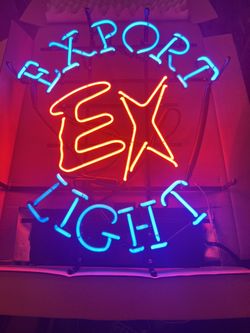 Export Neon Beer Sign With Motion