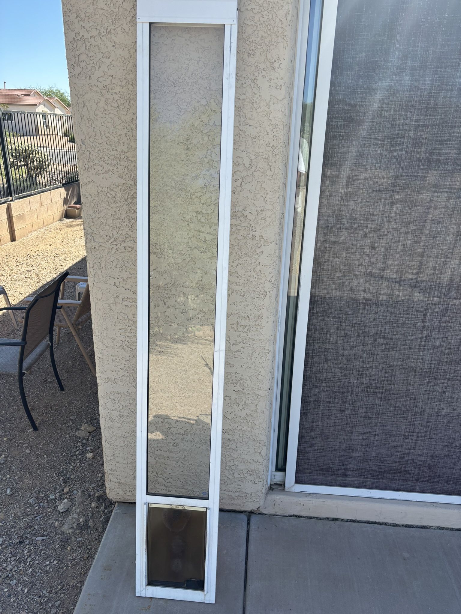 Dog Door Sliding Glass Small