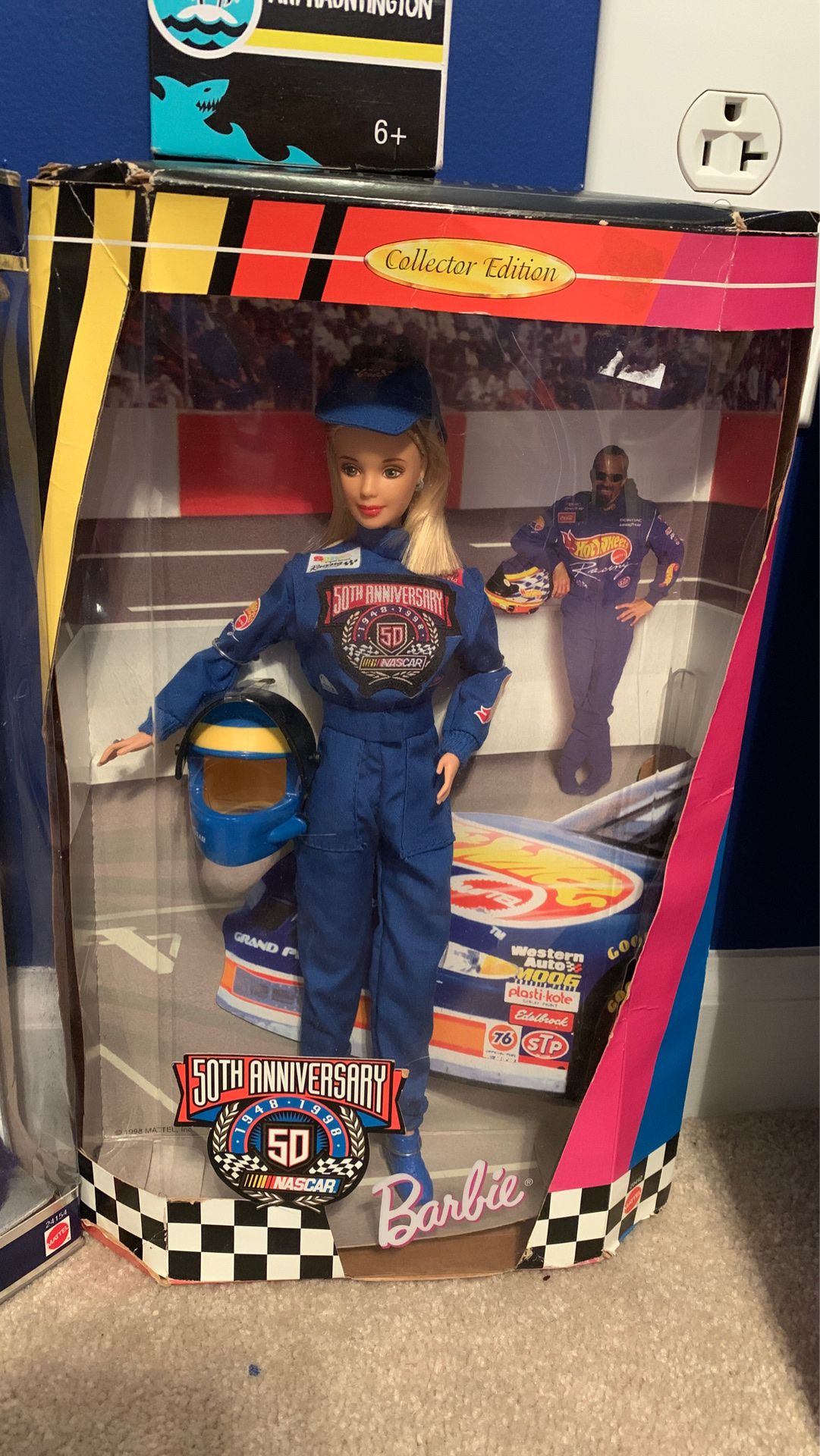 50th anniversary NASCAR Barbie edition collector item