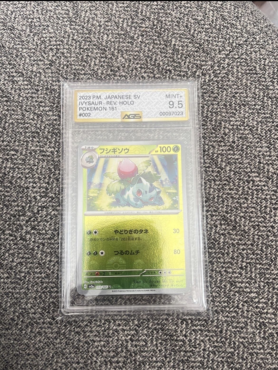 Ivysaur poke ball holo