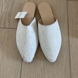 Brand New Cow Hide Slides 