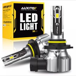 Auxito Led Headlights E2 Series (White) Fits 9005,HB3.