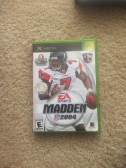 XBox Madden 2004 Game
