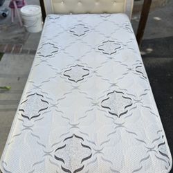 Twin Bed With Mattress $90!