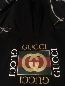 Gucci black hoodie new