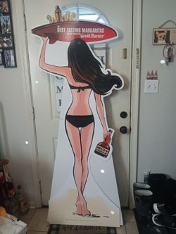 Grand Marnier cardboard advertising