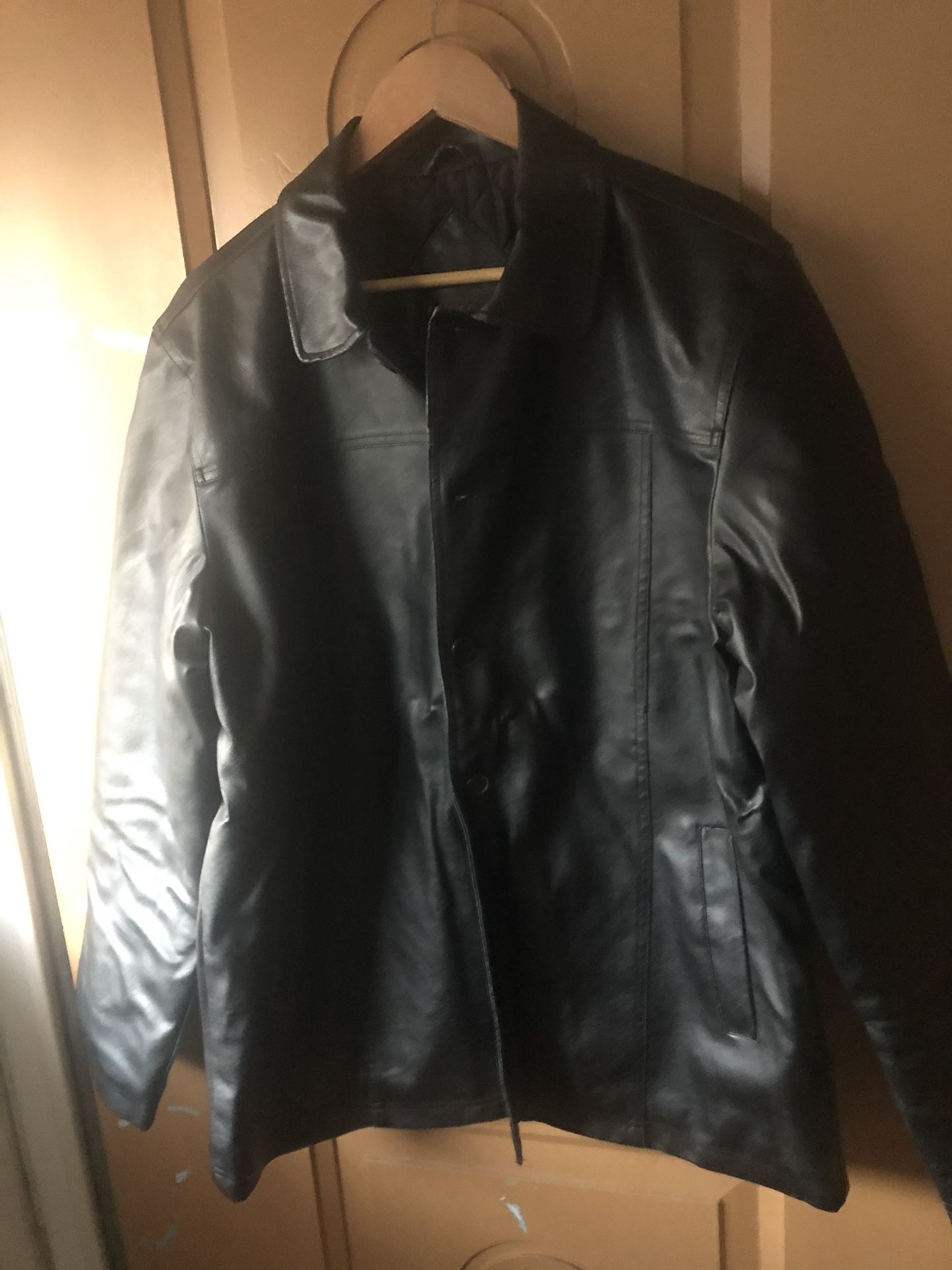 Brand New Coat 🧥 Leather
