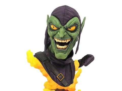 Diamond Select Marvel Legends in 3D Green Goblin 1:2 Scale Bust $90 Firm