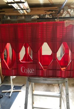 Plastic Coca Cola 2 liters bottle holder
