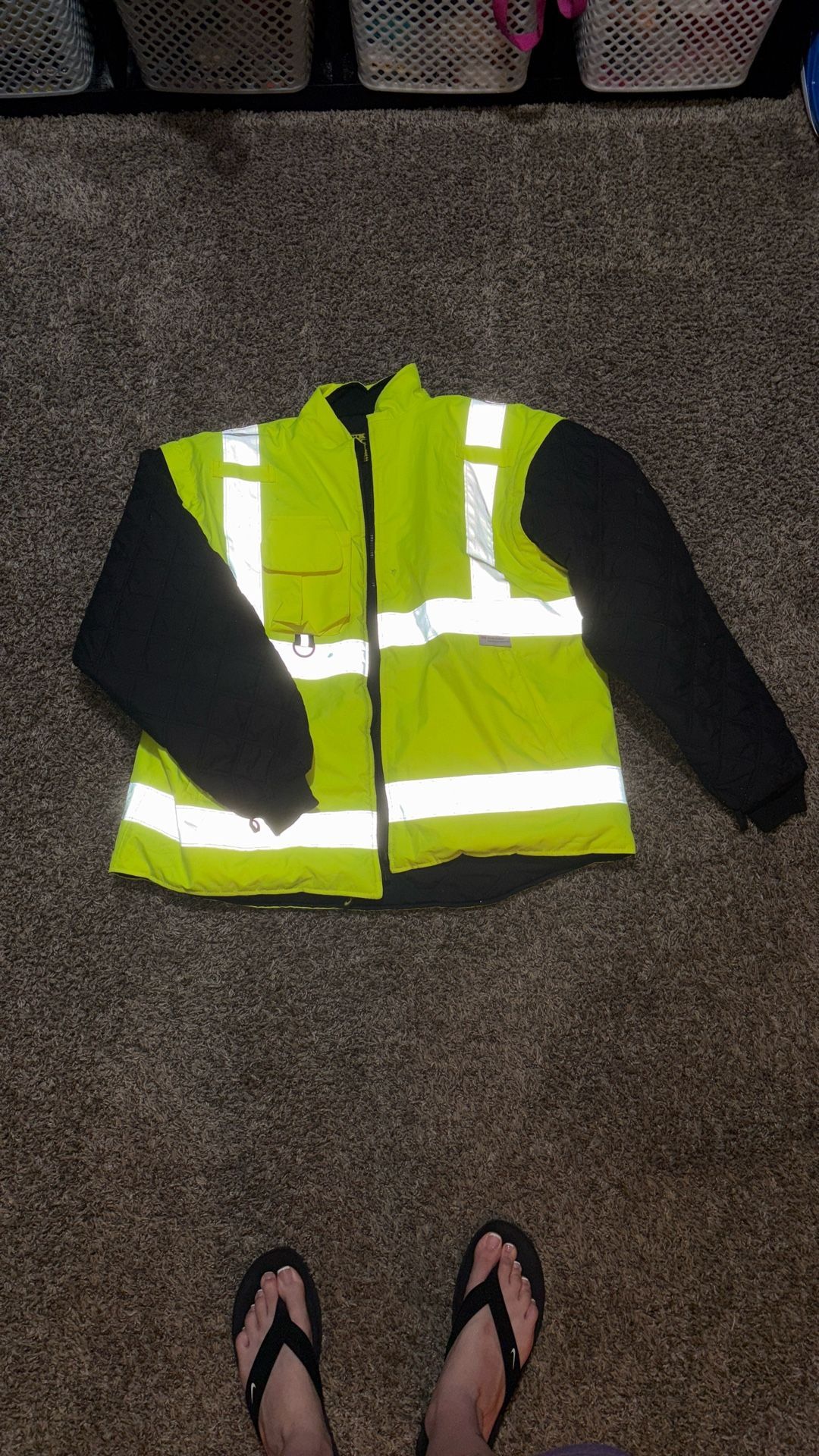 Mens Insulated Work Jacket