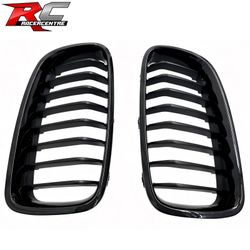 Fits 2012-2018 BMW F30 3-Series Performance Sport Front Upper Grille Gloss Black ABS