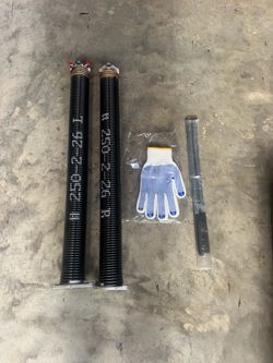 Garage door torsion springs