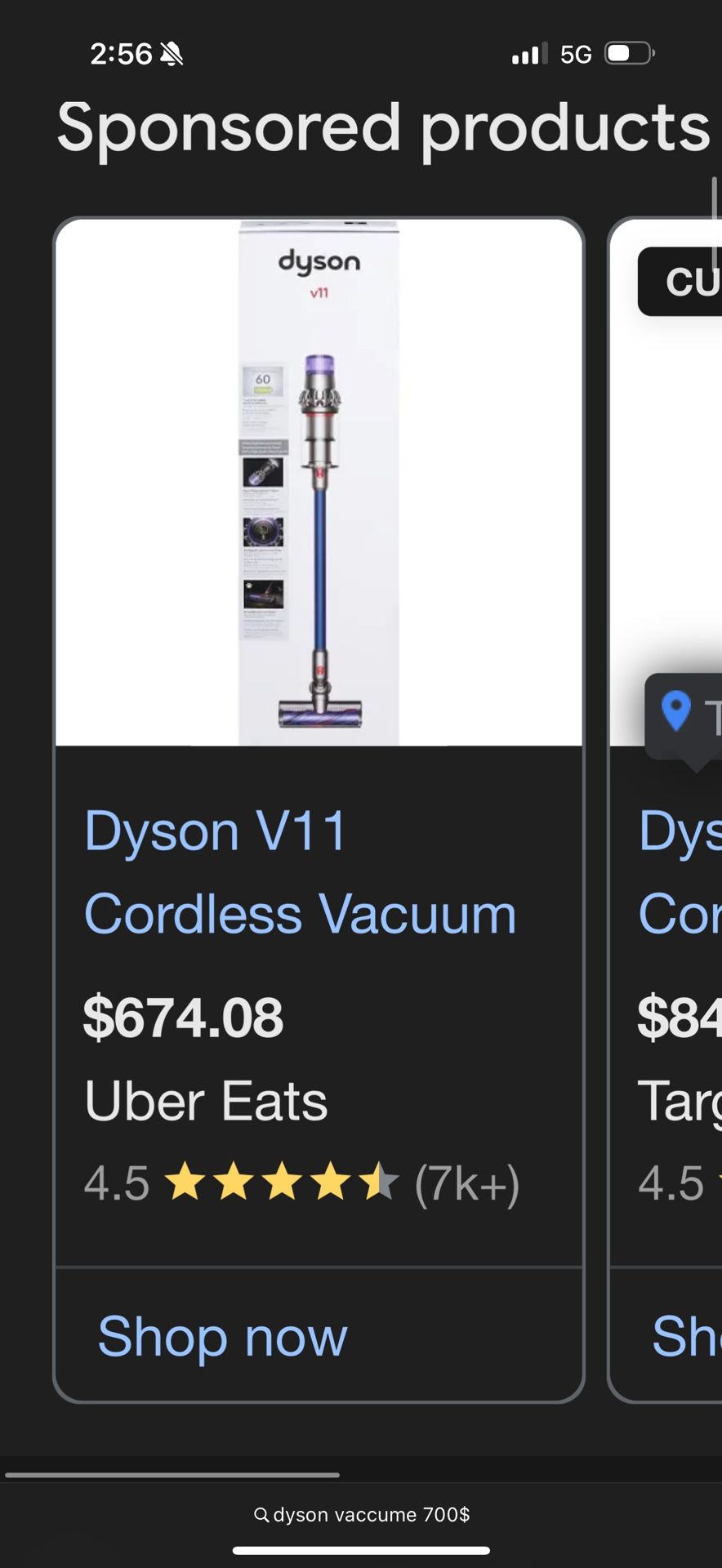 Used Dyson Vacuume