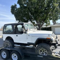 1993 Jeep Wrangler Yj PARTS ONLY 2.5l 5 Speed 