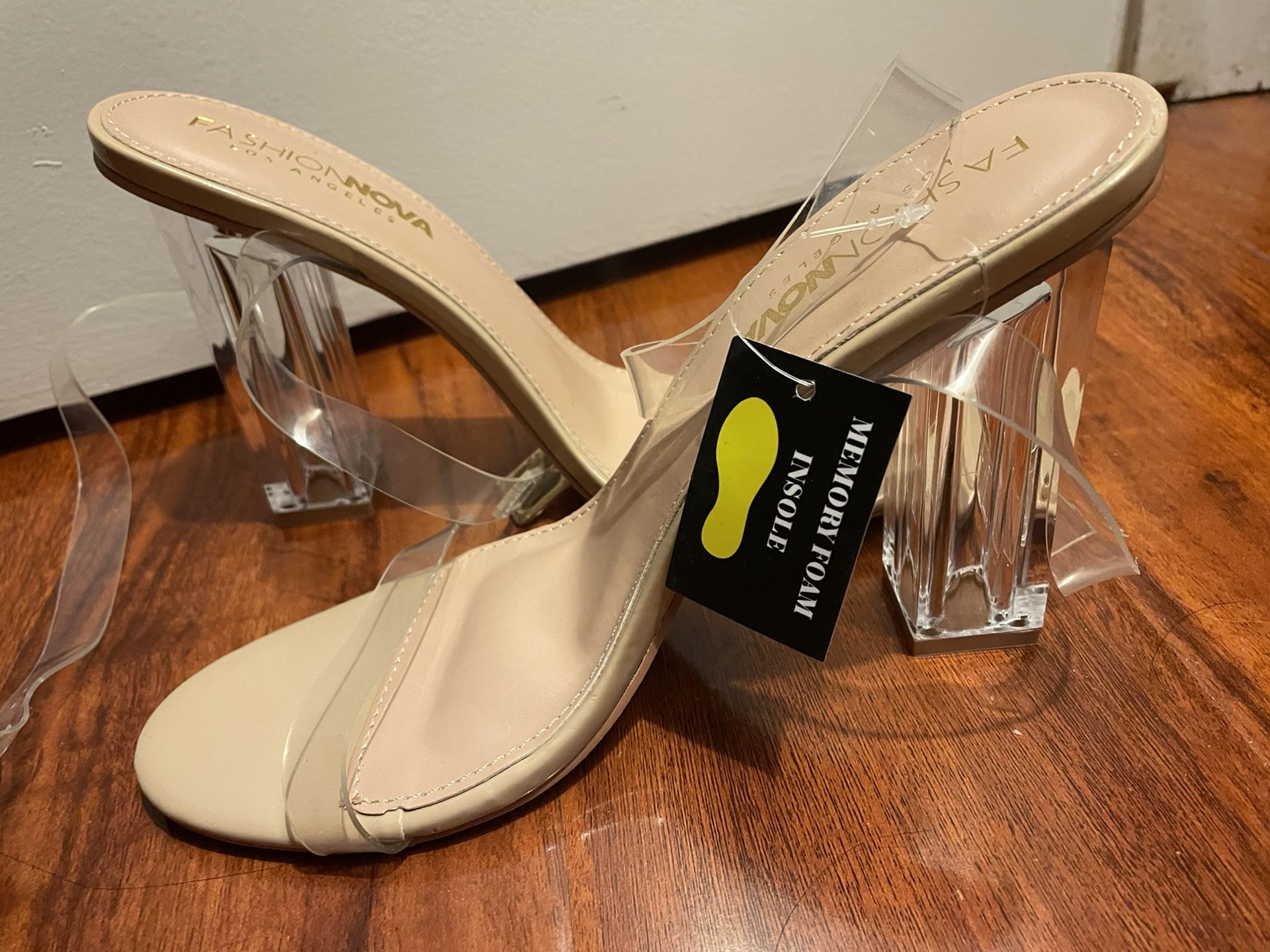 Clear Heels