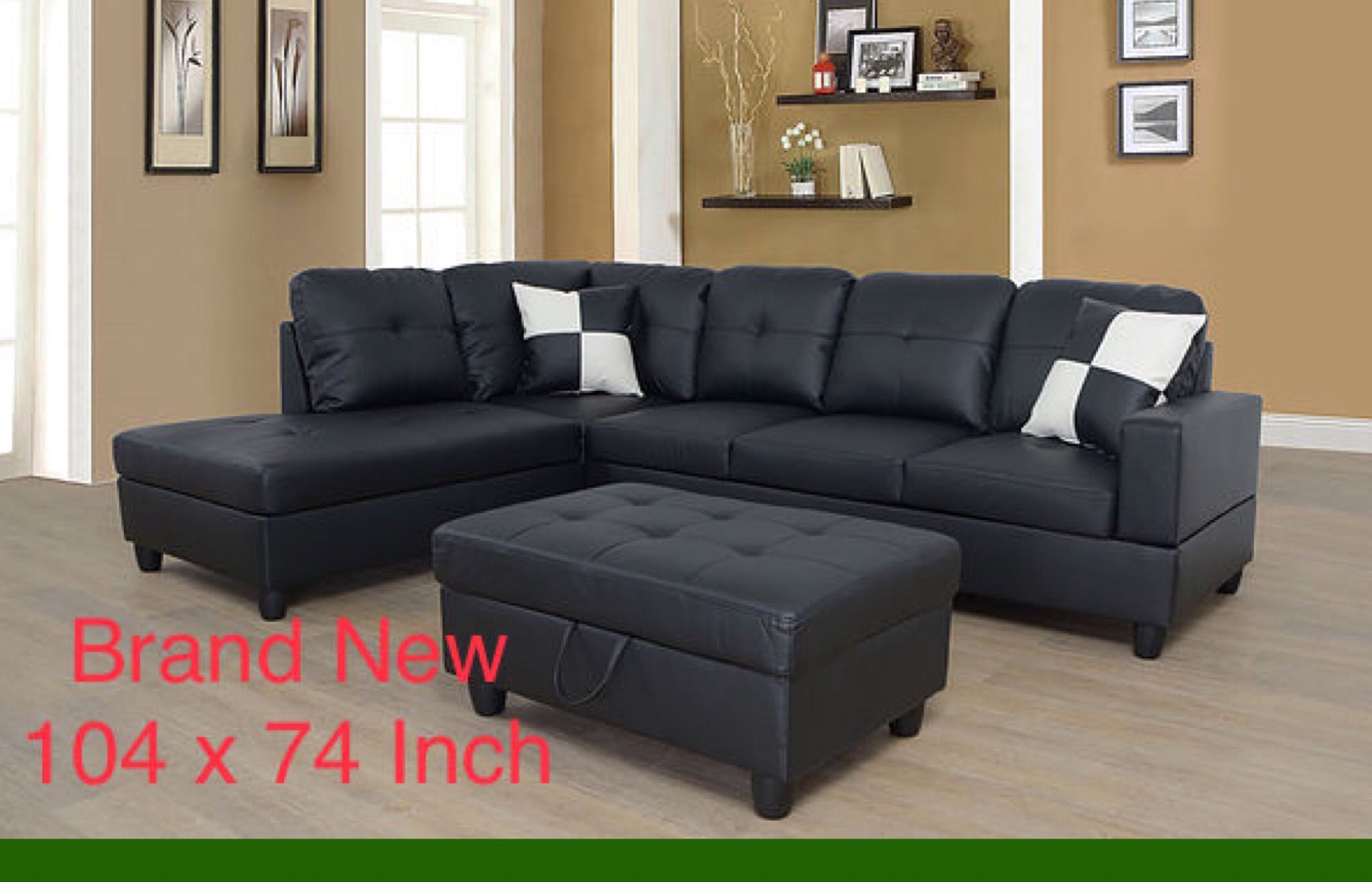 🎈Free Delivery—Brand new sectional sofa couch