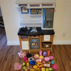 Play Kitchen Toy With Accessories ( Price Firm!)