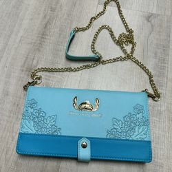 Excellent Condition Stitch Purse Wallet With Strap Disney Licensed 