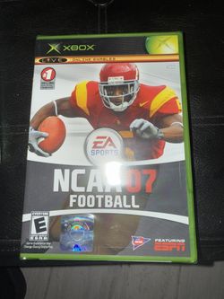 Xbox NCAA 07 Football  SEALED $75