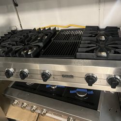 Vikin 48” Rang Top Stainless Steel