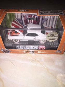 2011 M2 limited edition chase Chevy Camaro, White Rubber Tires Redlined Mint Condition....