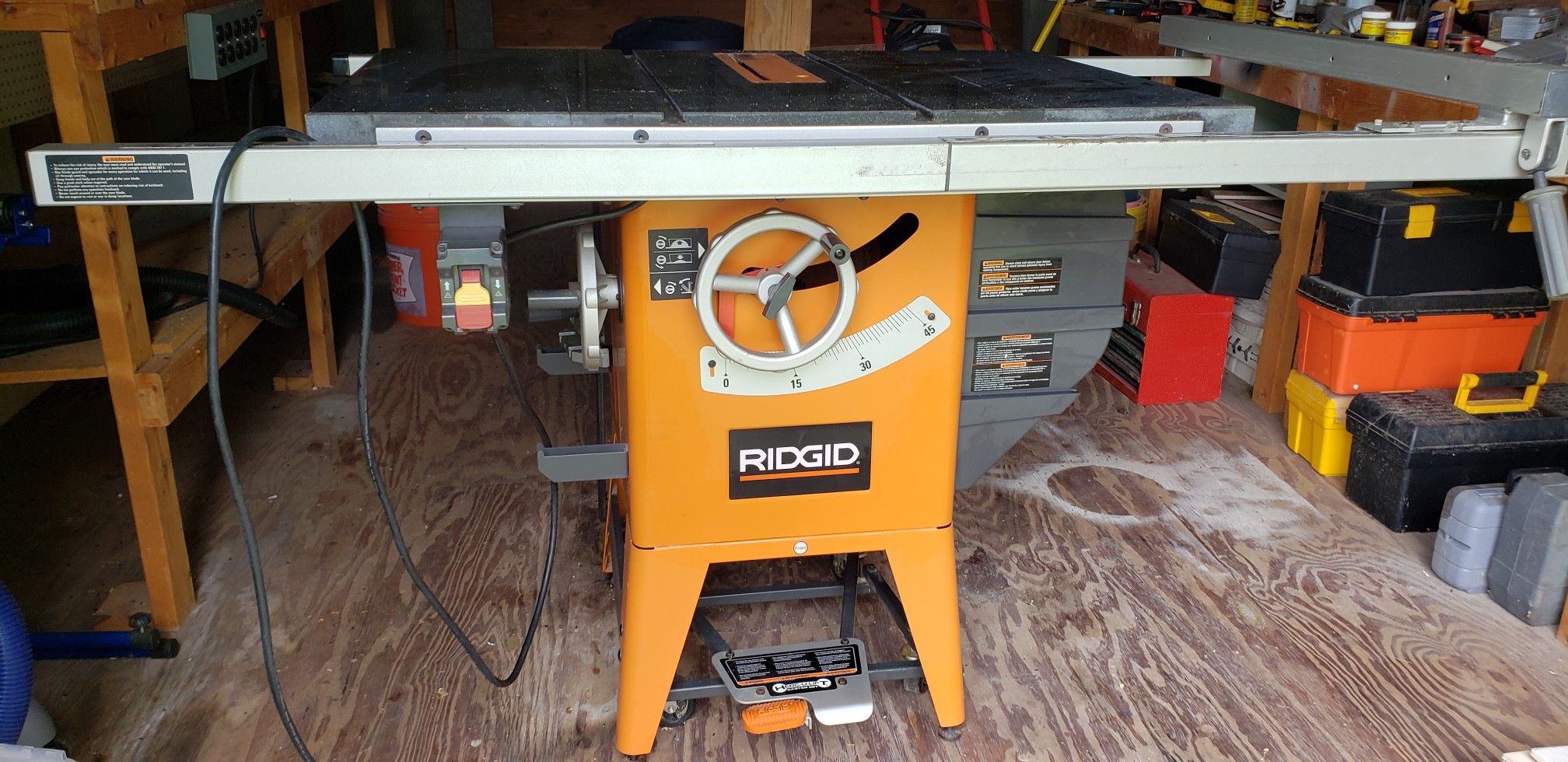 Ridgid Granite Top Table Saw for Sale in Kissimmee, FL OfferUp