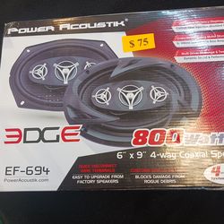 6"x9" Power Acoustik 4-way