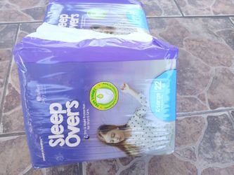 New sleep overs for boys and girls size xlarge 85-140 pounds diapers