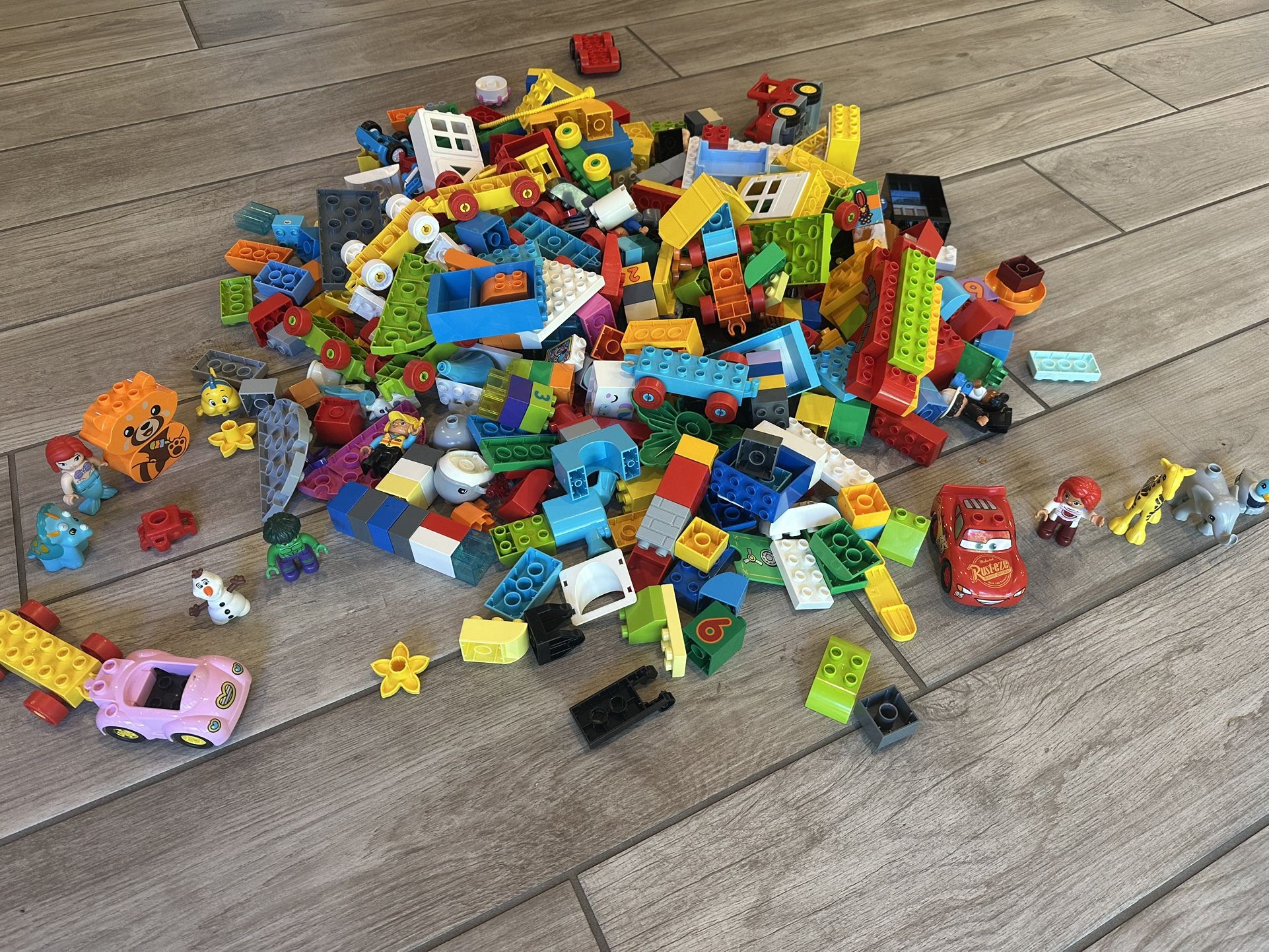 Stash Of Duplo Blocks