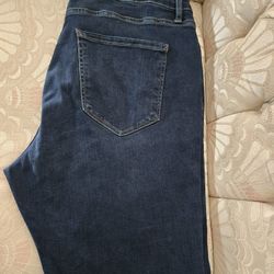 a.n.a Brand From JCpenney Women's Mid Rise Curvy Skinny Jeans 👖 Size 14