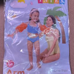 Intex Orange Arm Bands