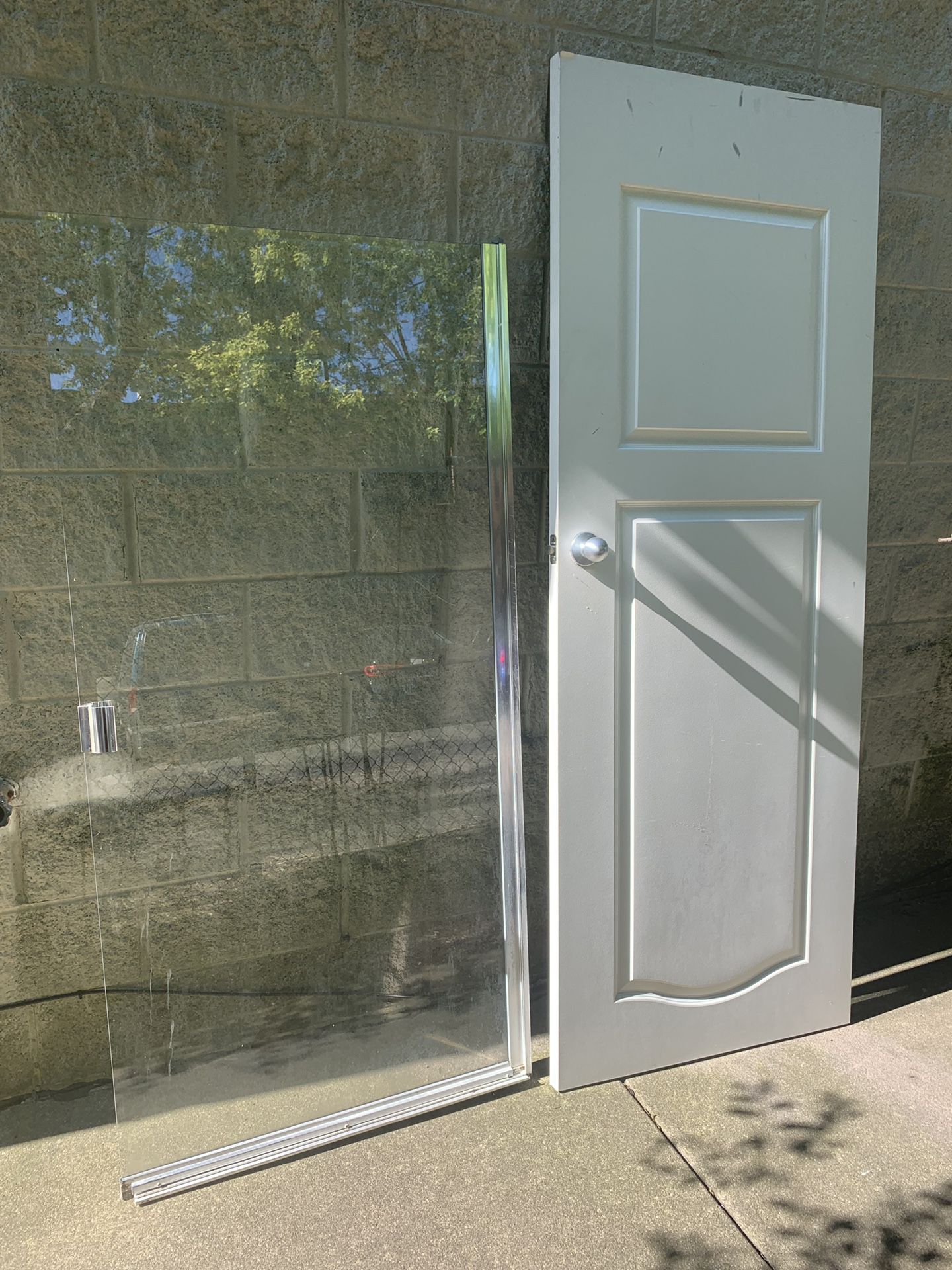 Shower door & interior door