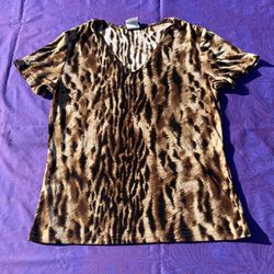 JKL California animal print top