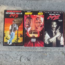 Eddie Murphy VHS Collection Movies
