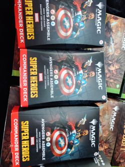Avengers Assembly Commander magic box