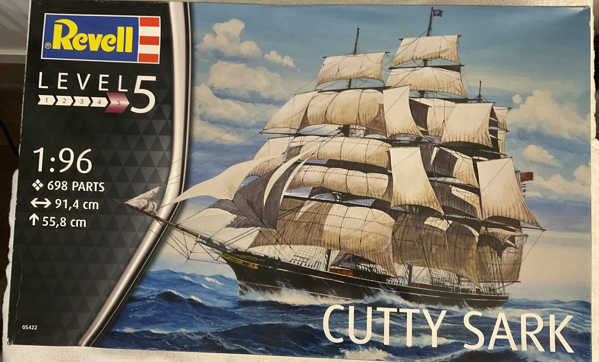 Catty Sark Model #05422 1:96 Revell