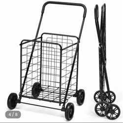 Portable Folding Shopping Cart Utility Cart